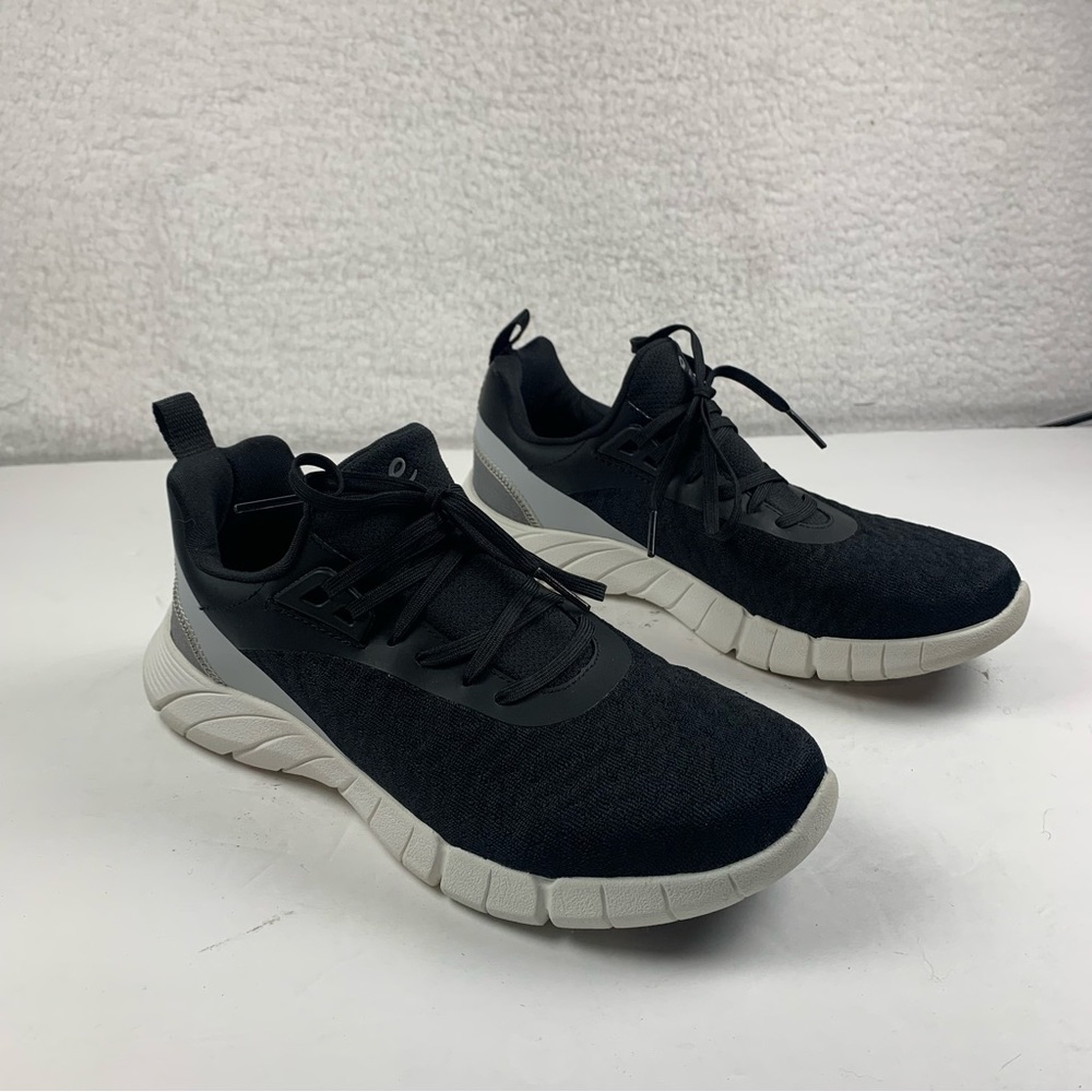 Easy Spirit by Denise Austin Flower Walking Sneakers Women's US 7 M Black 7693